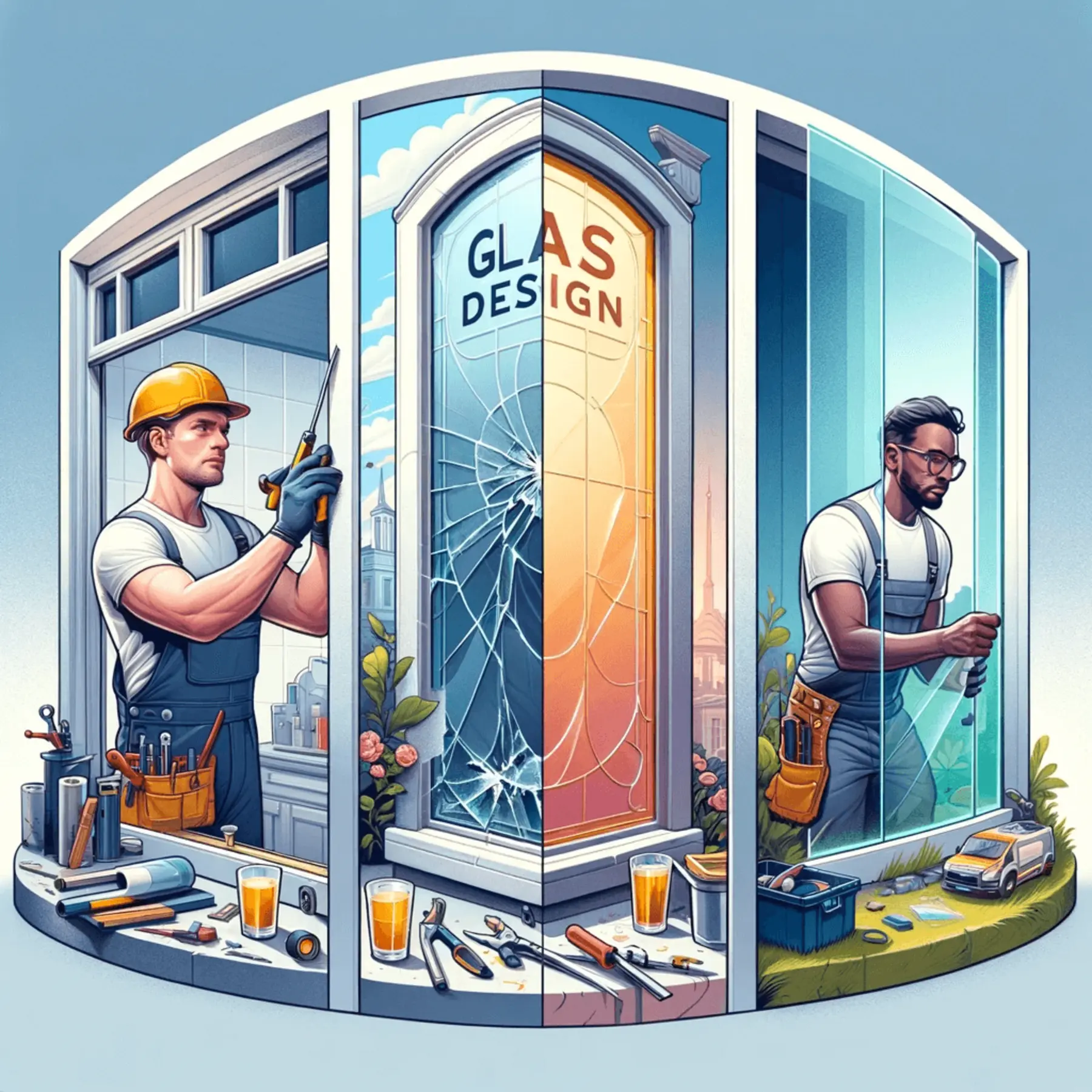 Service durch DK Glasdesign