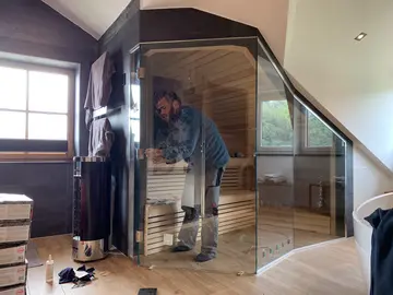 Glas - Sauna