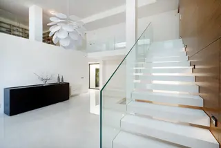 Treppenverglasung