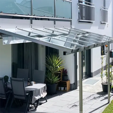 Überdachung Glas Terrassen